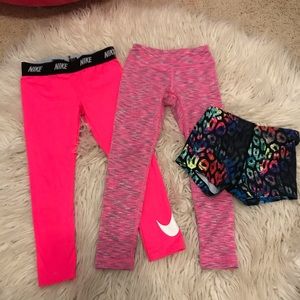 ATHLETIC BUNDLE Girls Leggings and Hot Shorts